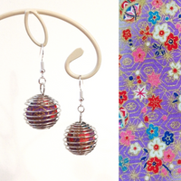 Earrings: Drop Earrings < Lanterns > Botanical Garden and River