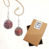 Earrings: Drop Earrings < Lanterns > Botanical Garden and River