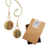 Earrings: Drop Earrings < Lanterns > Botanical Garden and River