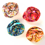 Scrunchies (Set of 4)- Blossom Trees