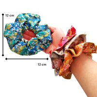 Scrunchies (Set of 4)- Blossom Trees