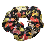 Scrunchies (Set of 3) - Cranes & Mount Fuji