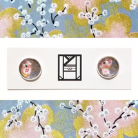 Earrings: Stud Earrings - Blossom Trees